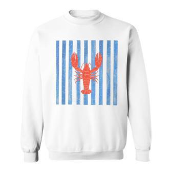 Lobster Print Cool Lobster Party Beach Sweatshirt - Thegiftio UK