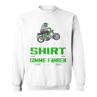 Lustigerimmepruchimsonfahrer Moped Sweatshirt - Seseable
