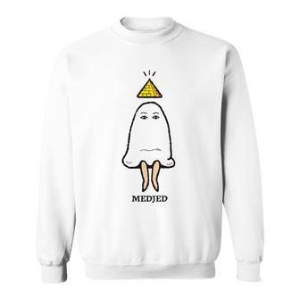 Medjed 〜メジェドさん〜 長袖tシャツ スウェットシャツ - Kawaiitshirt