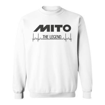 Mito レジェンド 125 ハートビート レジェンド バイク Cagiva スウェットシャツ - Kawaiitshirt