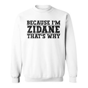 Porqueoy Zidane That's Why Zidane Nombre Camisa de entrenamiento - Regaloses