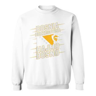 Proud Bosnia Herzegovina Cheer Country Favorite Spirit Game Sweatshirt - Thegiftio UK