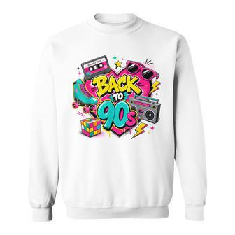 Retro Back To 90S Cassette Tape Boombox Rollerkate Noventa Camisa de entrenamiento - Regaloses