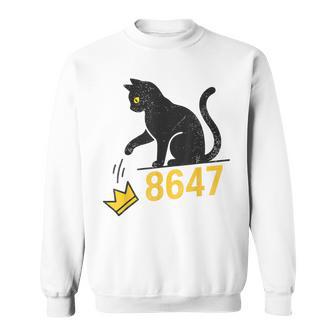 Retro Vintage 8647 Cat Sweatshirt | Mazezy