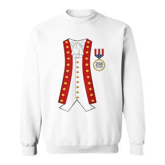 Revolutionary War Soldier Costume Sweatshirt - Thegiftio UK