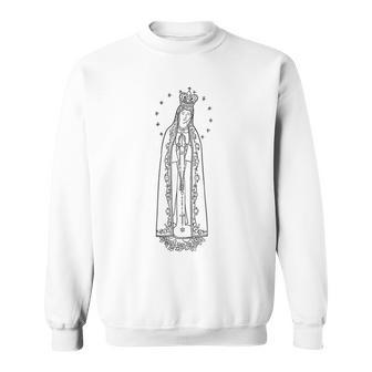 Señora De Fátima Lady Of Fátima -Irgen De Fátima Camisa de entrenamiento - Regaloses