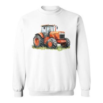 Snirt トラクターtシャツ、トラクター、トラクターコーヒーマグ スウェットシャツ - Kawaiitshirt