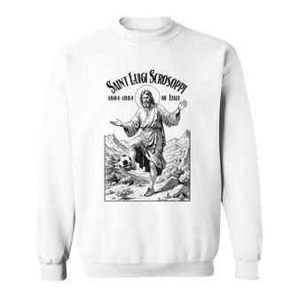Soccer Player Patron Saint Luigi Scrosoppi Football Sweatshirt - Thegiftio UK