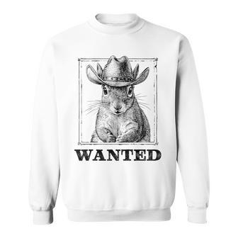 Squirrel Cowboy Rodeo Cowgirl Vintage Western Country Sweatshirt - Monsterry