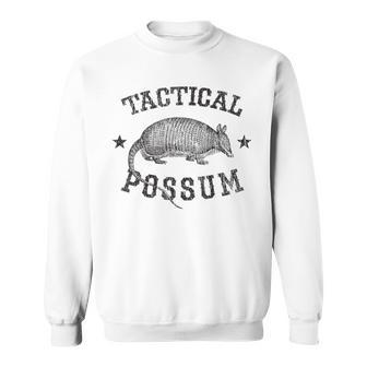 Tactical Possum Armadillo Animal Pun Texas Divertente Felpa - Novitaregali