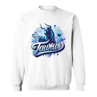 Taurus Zodiac Symbol Horoscope Astrology Birthday Sweatshirt - Monsterry