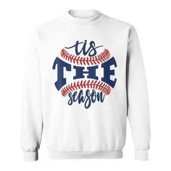 Tis The Season Baseball Softball Lovers Sweatshirt - Thegiftio UK