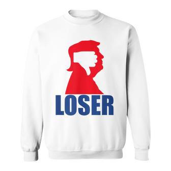 Trump Es Un Perdedor Contra Trump Camisa de entrenamiento - Regaloses
