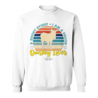 Una Historia Cortaoy Un Orgulloso Burro Granja Animal Burro Amante Camisa de entrenamiento - Regaloses