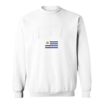 Uruguay Uruguayuan Flag Graphic Sweatshirt - Thegiftio UK