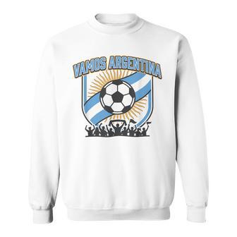Vamos Argentina Flag Argentina Pride Sweatshirt - Thegiftio UK