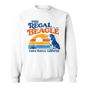 Vintage The Regal Beagle Est 1977 Santa Monica California Sweatshirt | Mazezy