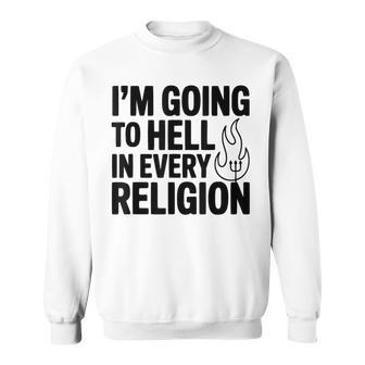 Voy Al Infierno En Todas Las Religiones Camisa de entrenamiento - Regaloses