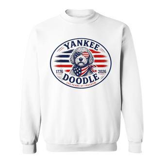 Yankee Doodle Dog 4Th Of July Sweatshirt - Monsterry