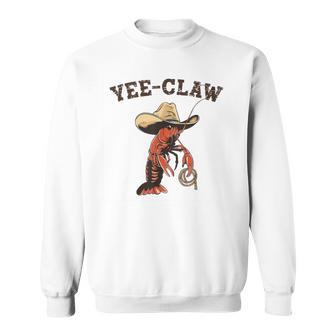 Yee Claw Crawfish Cajun Seafood Festival Sweatshirt - Thegiftio