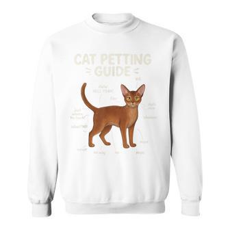 アビシニアン猫ふれあいガイド 面白い猫好き スウェットシャツ - Kawaiitshirt