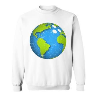 アースボウリングボールアースデイフェイバーズファニーアースデイ スウェットシャツ - Kawaiitshirt