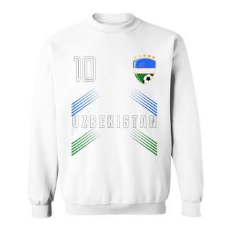 ウズベキスタン国旗 ウズベキスタン プライド愛好家 スウェットシャツ - Kawaiitshirt