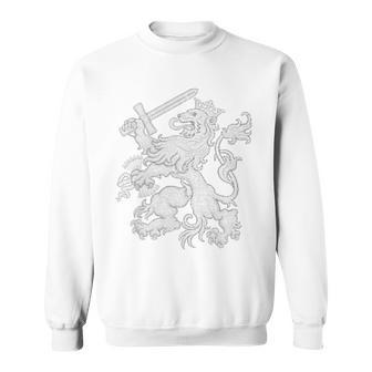 オランダ国旗 オランダの誇り オランダのルーツ ライオンコート スウェットシャツ - Kawaiitshirt