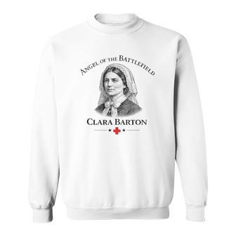 クララ・バートン 戦場の天使 南北戦争看護師 スウェットシャツ - Kawaiitshirt