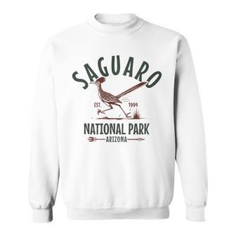 サグアロツーソン アリゾナ国立公園 ロードランナー お土産 長袖tシャツ スウェットシャツ - Kawaiitshirt
