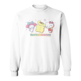 サンリオキャラクターズ サンリオキャラクター大賞デザイン 集合B スウェットシャツ - Kawaiitshirt