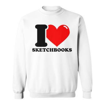 スケッチブックが大好き スウェットシャツ - Kawaiitshirt