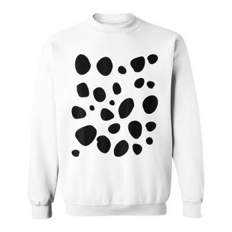ダルメシアン愛好家のためのダルメシアンパターン ダルメシアンプリント スウェットシャツ - Kawaiitshirt