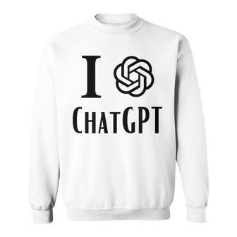 チャット Gpt が大好きです スウェットシャツ - Kawaiitshirt