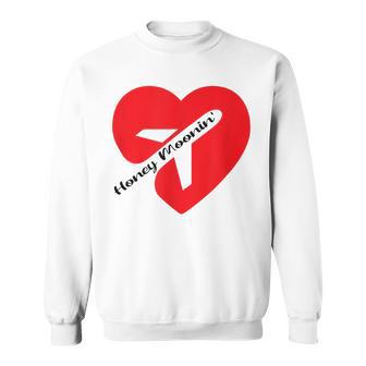 ハネムーンイン カップル向けギフト 休暇 ハネムーンに スウェットシャツ - Kawaiitshirt