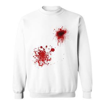 ハロウィン用血しぶき スウェットシャツ - Kawaiitshirt