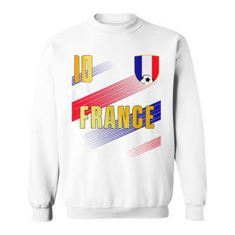 フランス国旗 フランスのプライド愛好家 スウェットシャツ - Kawaiitshirt
