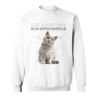 ブリティッシュショートヘアの猫t スウェットシャツ - Kawaiitshirt