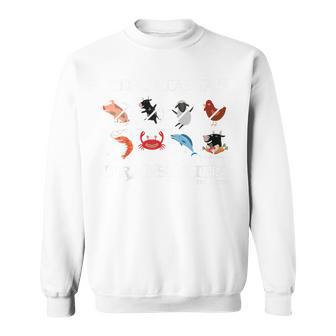 ペスカタリアン旅行 スウェットシャツ - Kawaiitshirt