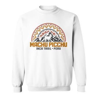 マチュピチュ ペルー インカトレイル お土産 ラマ アルパカ ヴィンテージ スウェットシャツ - Kawaiitshirt