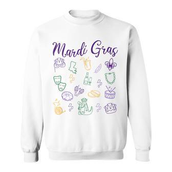 マルディグラ2025、マルディグラクルーズ、ニューオーリンズルイジアナ スウェットシャツ - Kawaiitshirt
