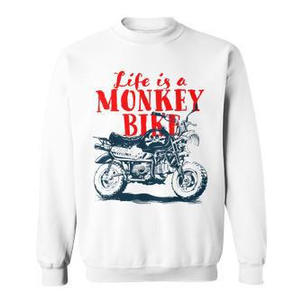 モンキーバイクバイク スウェットシャツ - Kawaiitshirt