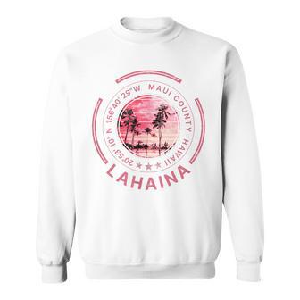 ラハイナ ハワイ マウイ レトロ ハワイアン スウェットシャツ - Kawaiitshirt