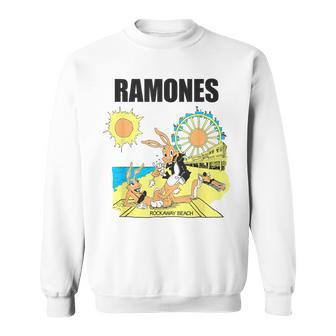 ラモーンズ ロックアウェイ ビーチ スウェットシャツ - Kawaiitshirt