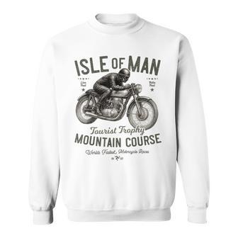 レトロ マン島 Tt レース ヴィンテージ レーシング バイクレース スウェットシャツ - Kawaiitshirt