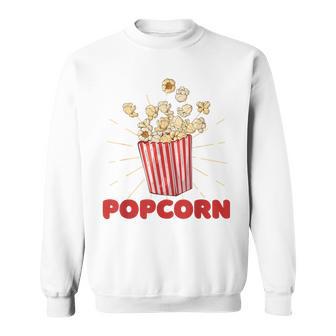 レトロポップコーン スウェットシャツ - Kawaiitshirt