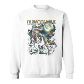 ヴィンテージ カルノタウルス 90年代 ブートレッグ恐竜 先史時代の恐竜 スウェットシャツ - Kawaiitshirt