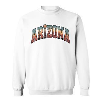 ヴィンテージアリゾナtシャツ レトロな砂漠のサグアロサボテン スウェットシャツ - Kawaiitshirt