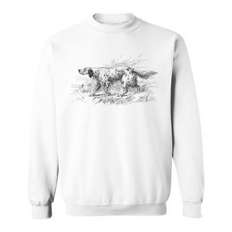 ヴィンテージイングリッシュセッター スウェットシャツ - Kawaiitshirt