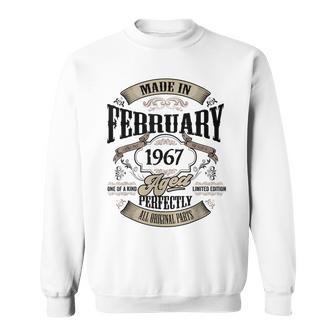 ヴィンテージ還暦伝説 1967年2月 60歳の贈り物 スウェットシャツ - Kawaiitshirt